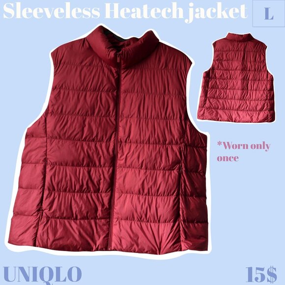 Uniqlo - Sleeveless Heatech jacket - Picture 1 of 3